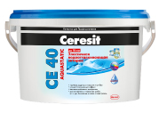 Банка затирки Ceresit CE 40 Aquastatic водооталкивающей